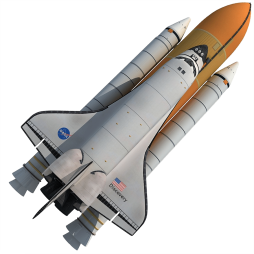Space Shuttle Beautiful Clipart Png