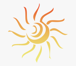 free Clipart Yellow and White Sun