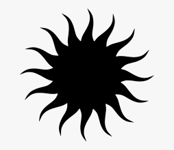 Super Black Sun free Clip art