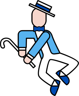 the most Beautiful Tap Dancer Clipart