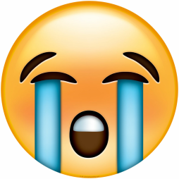 High Emoji Tears Clipart Transparent Png