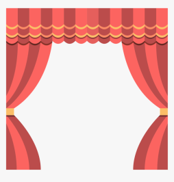 Aesthetic Theatre Stage Clipart Transparent
