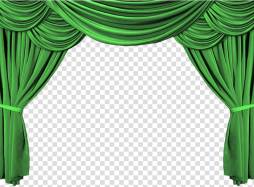 Theatre, Green Curtain Clipart, Stage
