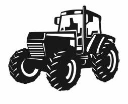 John deere Tractor Clipart Black White Transparent