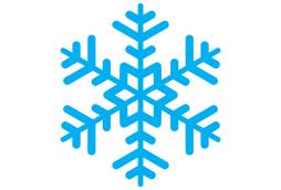 Winter, Blue Free Snowflake Clip art
