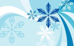 Abstract Clipart Winter Background