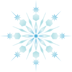 Cool Snowflake Winter Clip art