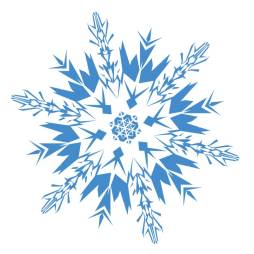 Winter Aesthetic Snowflake Clip art