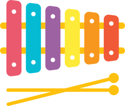 Cute Pictures of a Xylophone Transparent Png