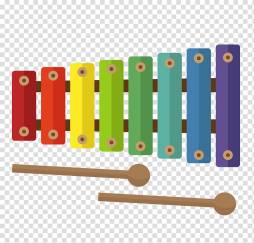 Musical Xylophone illustrations Clipart